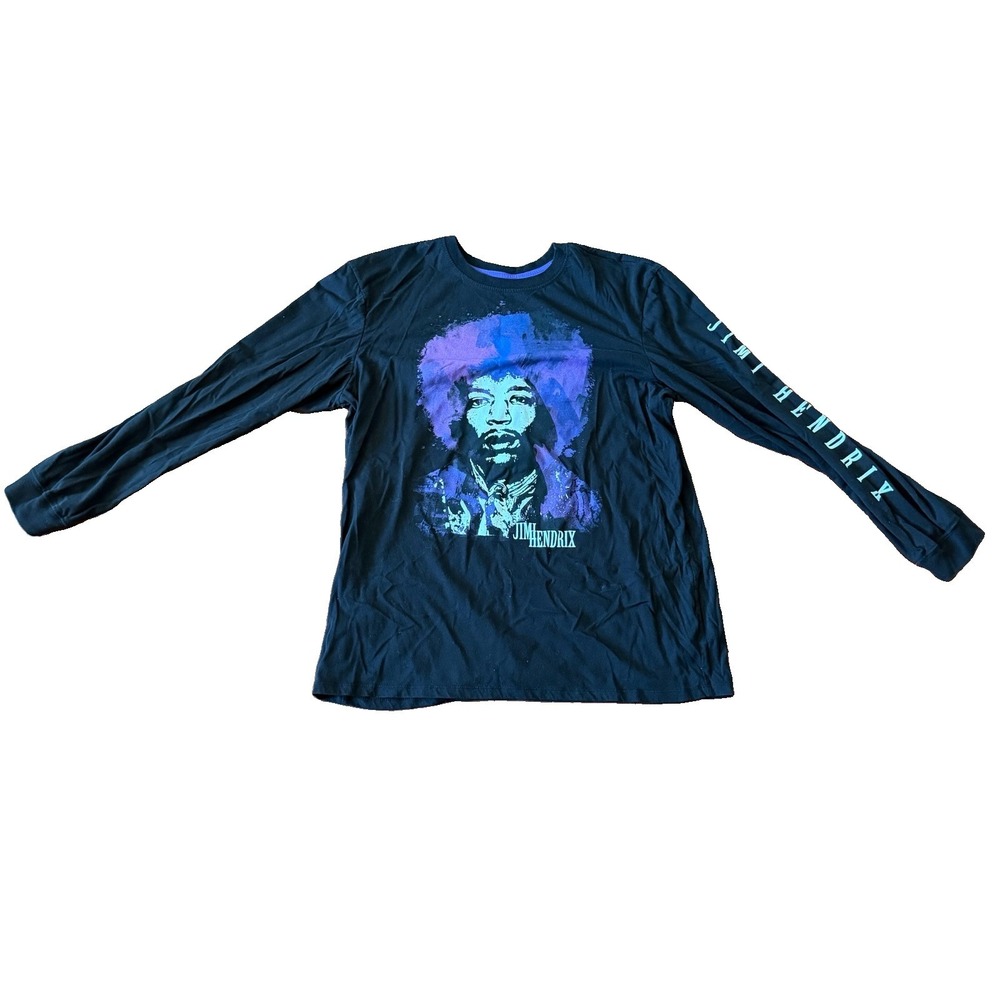 Jimi Hendrix Karl Ferris Collection T Shirt XL  Long Sleeve Graphic Rock Music